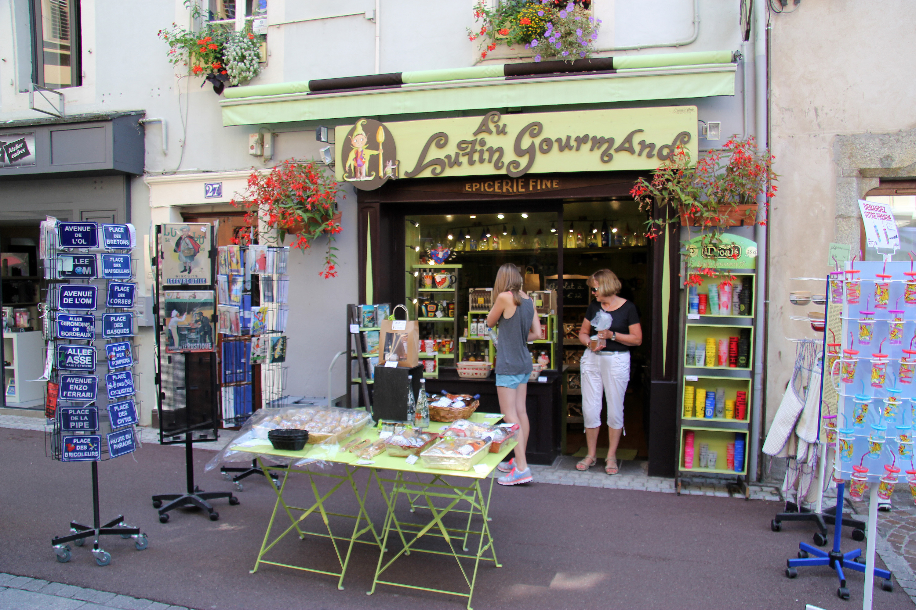 Charmerende butik i gågaden